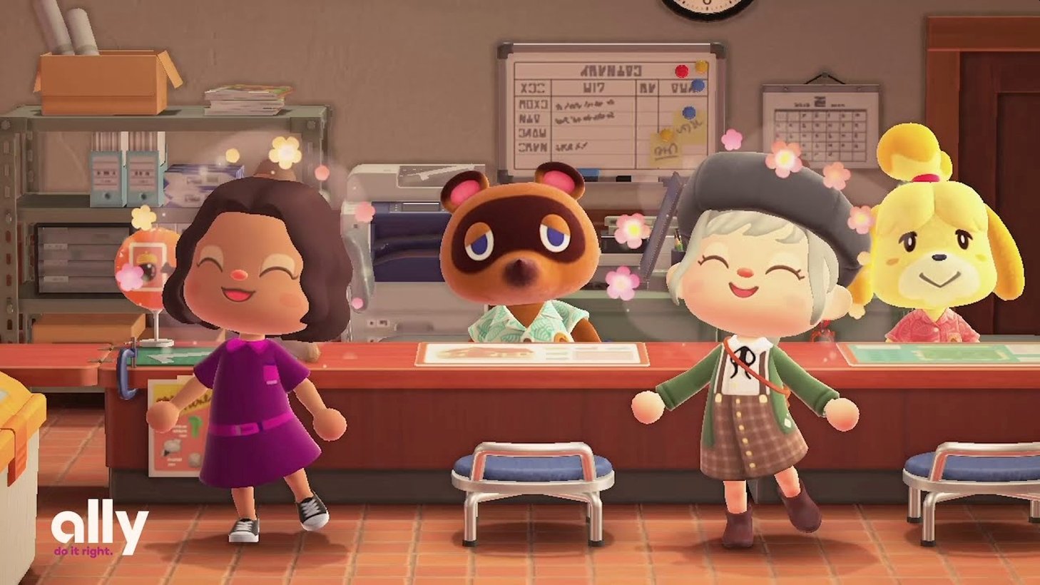 Ally Bank Opens Custom Animal Crossing: New Horizons Island