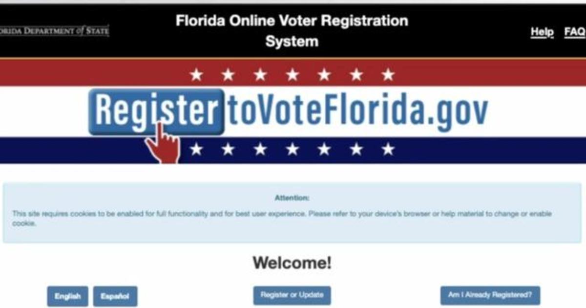 Florida extends voter registration deadline after website crashes