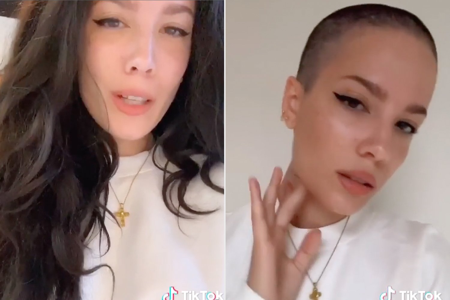 Halsey Shows Off Her New Buzz Cut And Fans Hilariously Dub Her As ‘BALDSEY’ – Check Out The TikTok Vid!