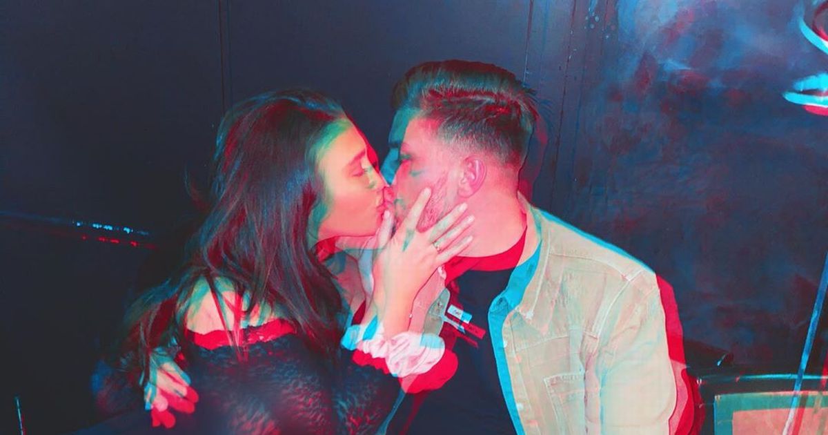 Lauren Goodger snogs Katie Price’s ex Charles Drury and shares sweet message