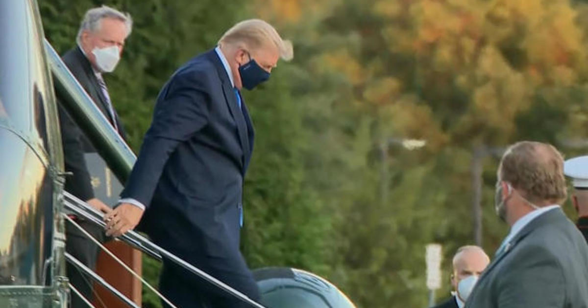 President Trump taken to Walter Reed medical center after COVID-19 diagnosis