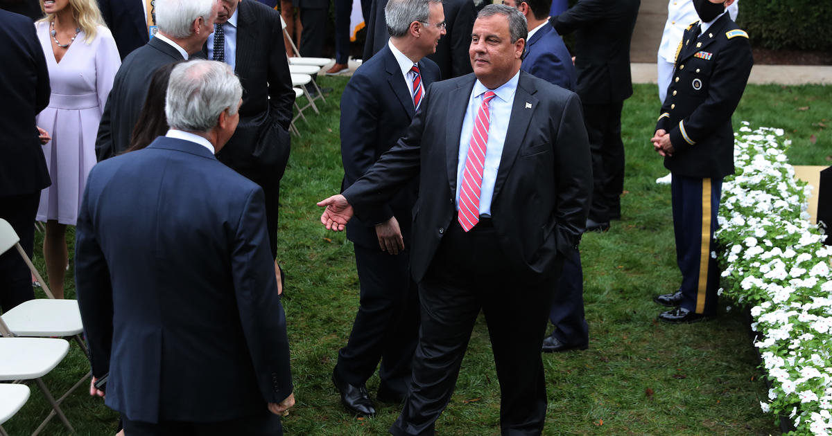 Chris Christie tests positive for coronavirus