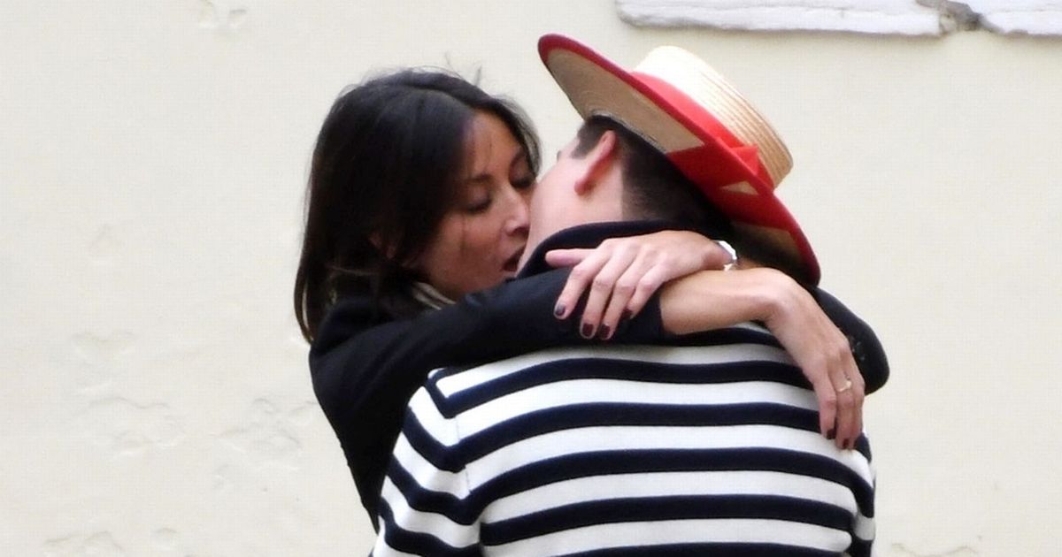 Mel Sykes, 50, kisses toyboy, 23, just a day after meeting him on Venice gondola