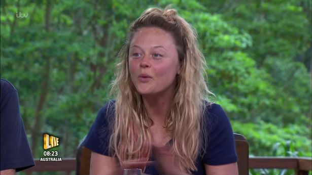 An emotional Emily Atack on I'm a Celebrity... Get Me Out of Here!