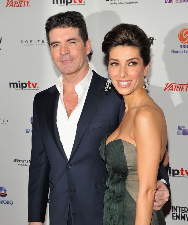 Simon Cowell and his fiancee Mezhgan Hussainy