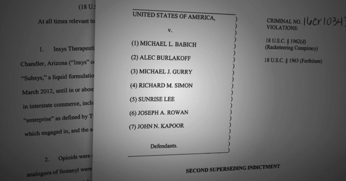 Pharmaceutical executives face prison time for racketeering, after breaking FDA laws, enticing doctors to boost opioid sales