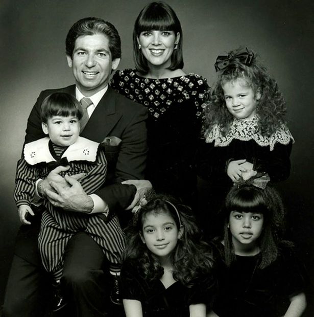 Robert Kardashian, Rob Kardashian, Kris Jenner, Khloe Kardashian, Kourtney Kardashian and Kim Kardashian