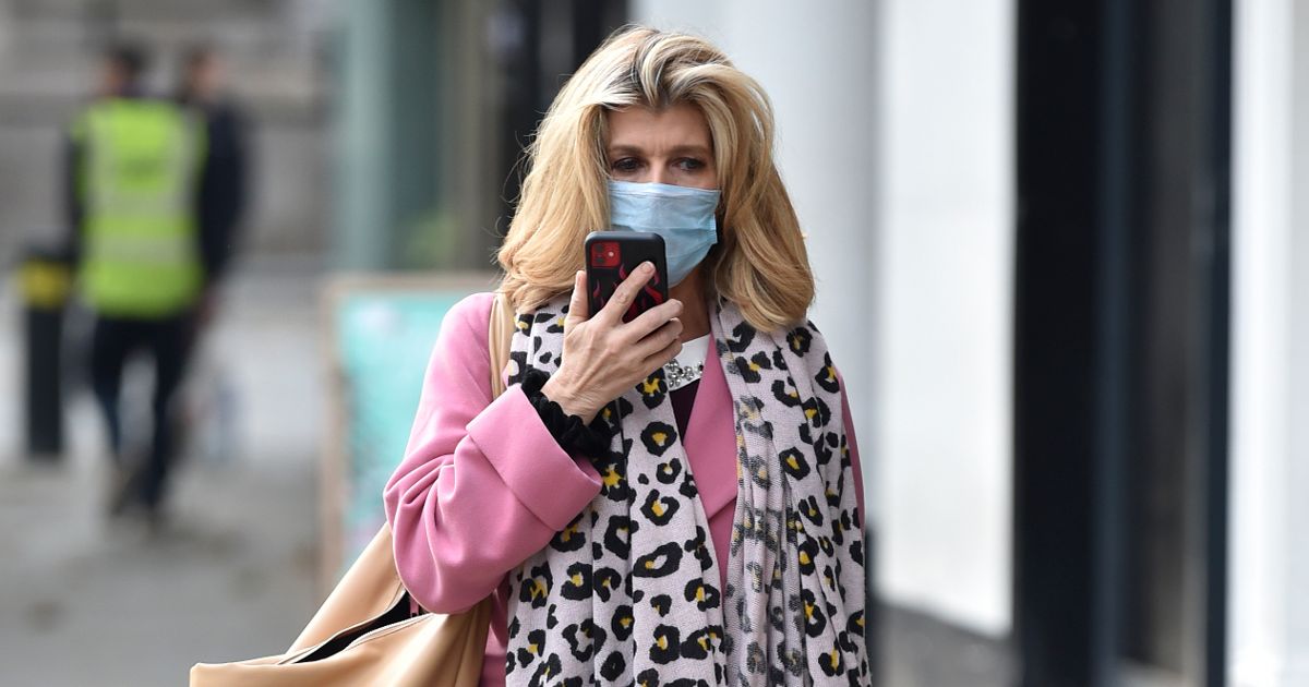 Kate Garraway wraps up warm as she steps out after breaking down in tears on GMB