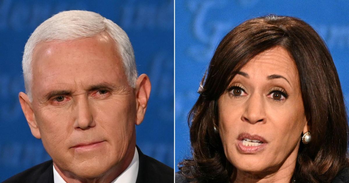 Pence and Harris clash over virus at vice presidential debate