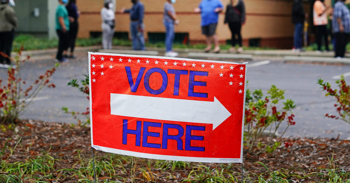 Georgia’s secretary of state encourages early voting ahead of election