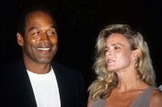 OJ Simpson and Nicole Brown before their split