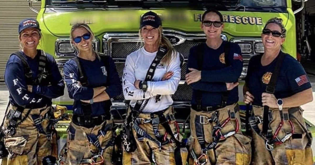 All-female crew makes history at Florida fire department