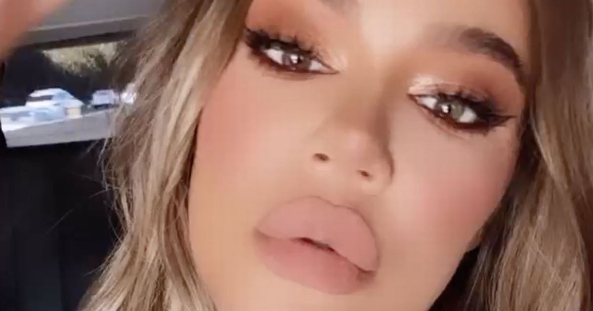 Khloe Kardashian tells trolls to back off as she shows off plumped up pout