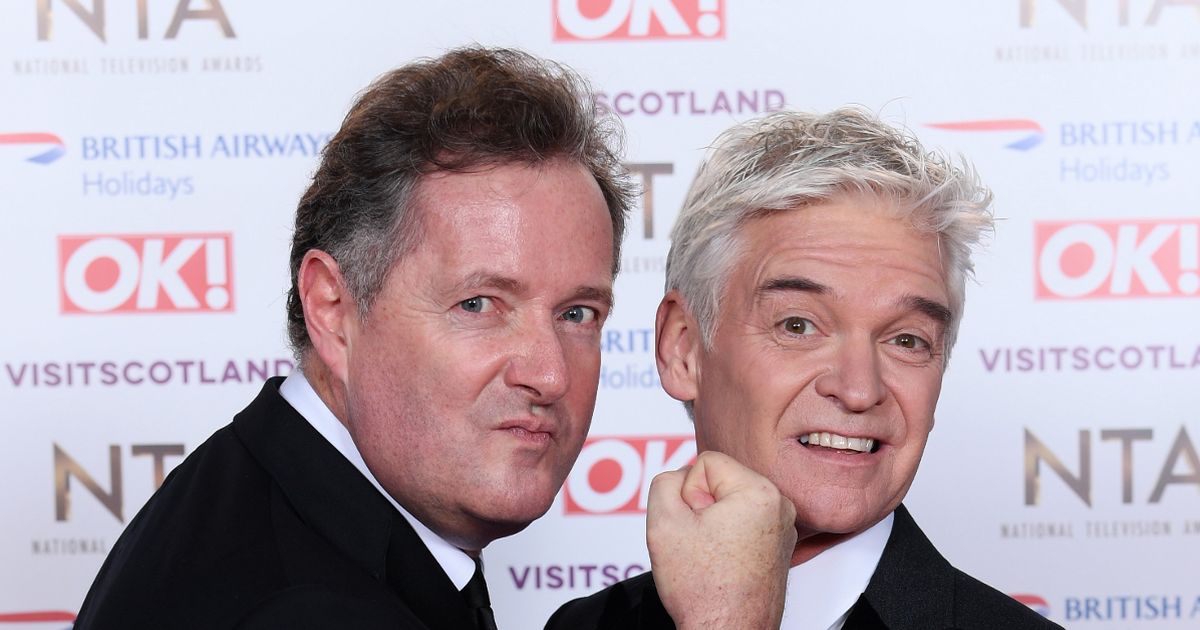 Phillip Schofield makes a savage dig at his former rival Piers Morgan