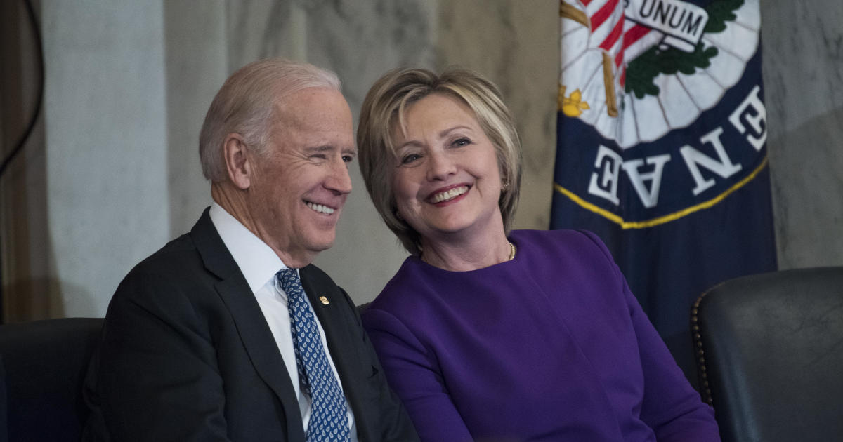 Hillary Clinton reacts to projected Biden victory