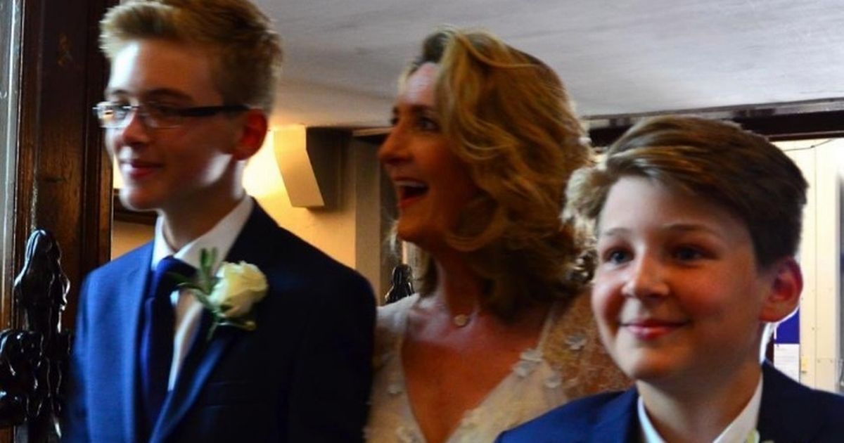 Victoria Derbyshire’s teen son shares emotional throwback to her wedding day