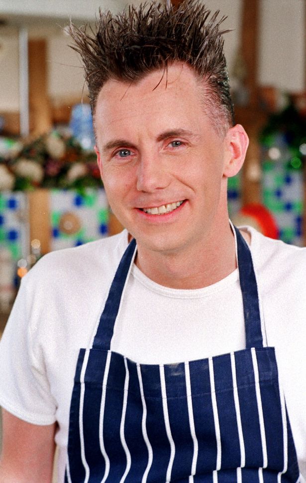 Gary Rhodes made his spiky hair part of his TV identity