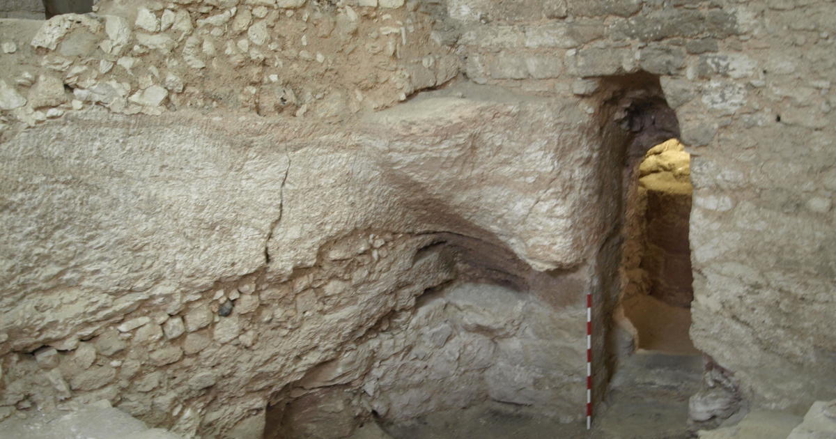 Is this house under a convent in Israel the boyhood home of Jesus?