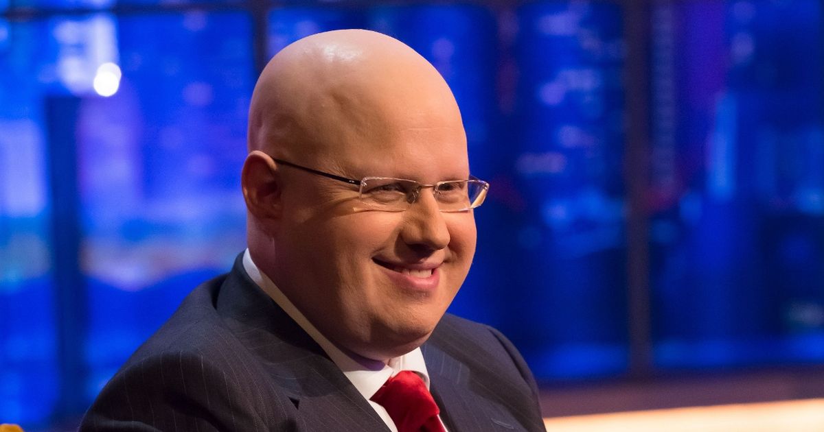 Matt Lucas lost his hair when he was six after being knocked down by a car