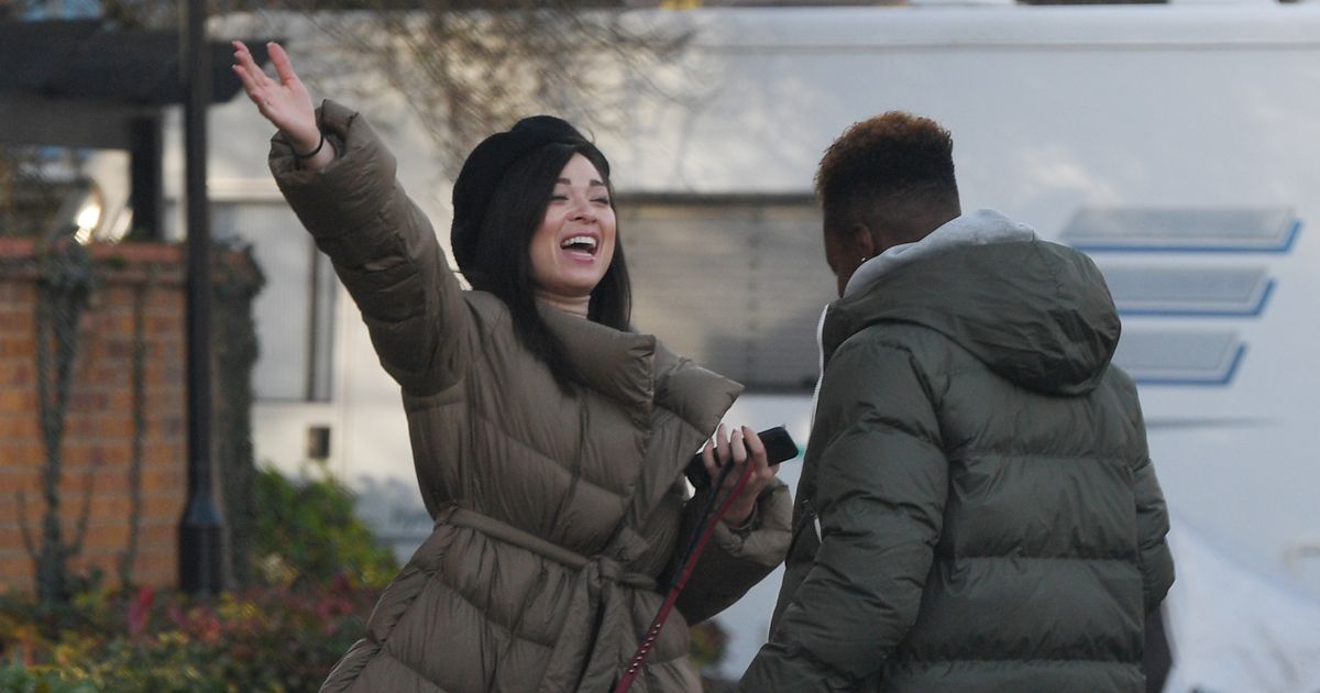 Strictly’s Katya Jones and Nicola Adams hug as they reunite after Covid scare