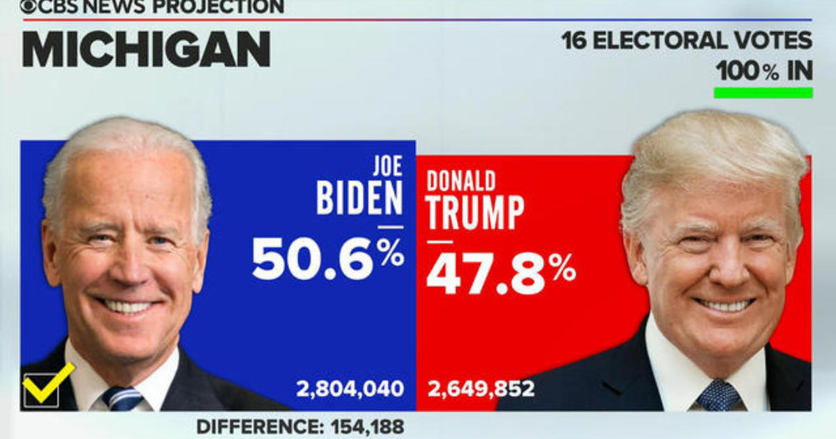 Michigan certifies election results