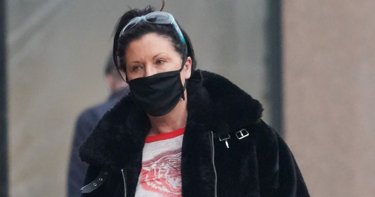 EastEnders’ Jessie Wallace dashes to the shops to stock up on lockdown supplies