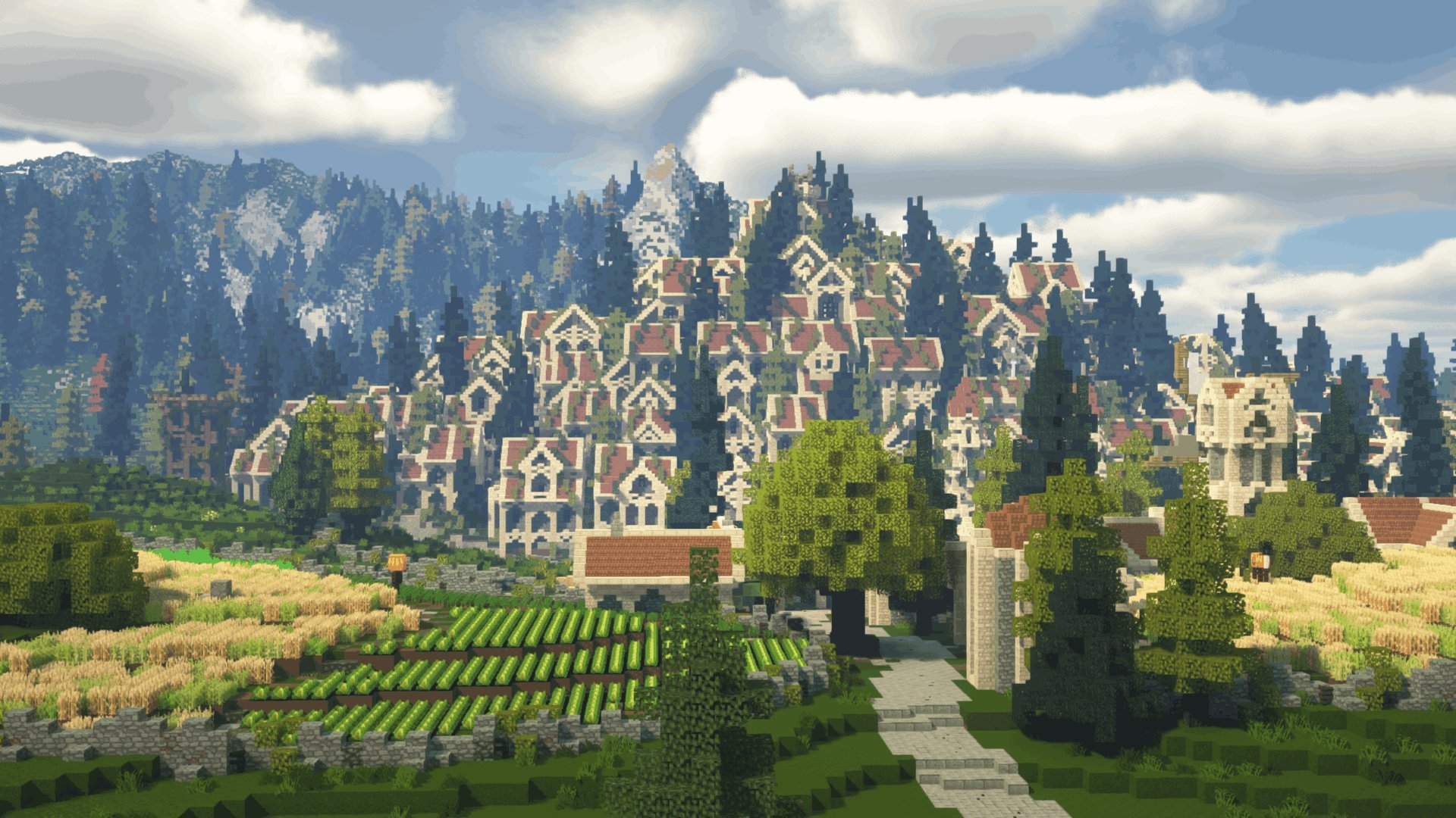 Dedicated Minecraft Players Have Been Recreating Middle-Earth For Almost Ten Years