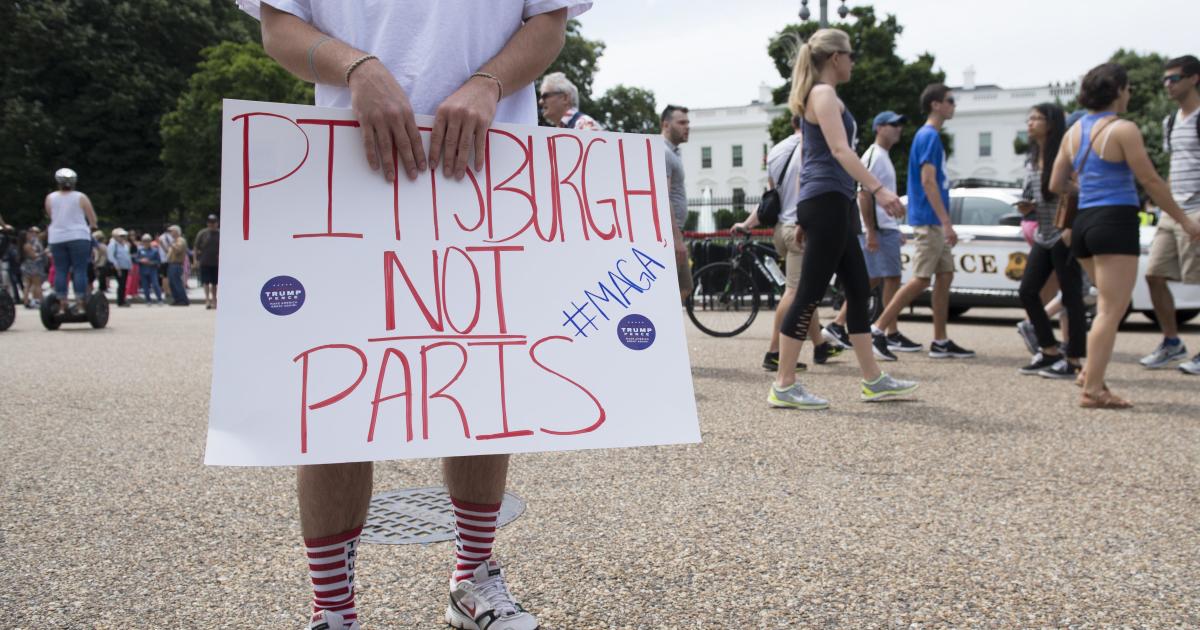 U.S. formally exits climate change-fighting Paris Accord