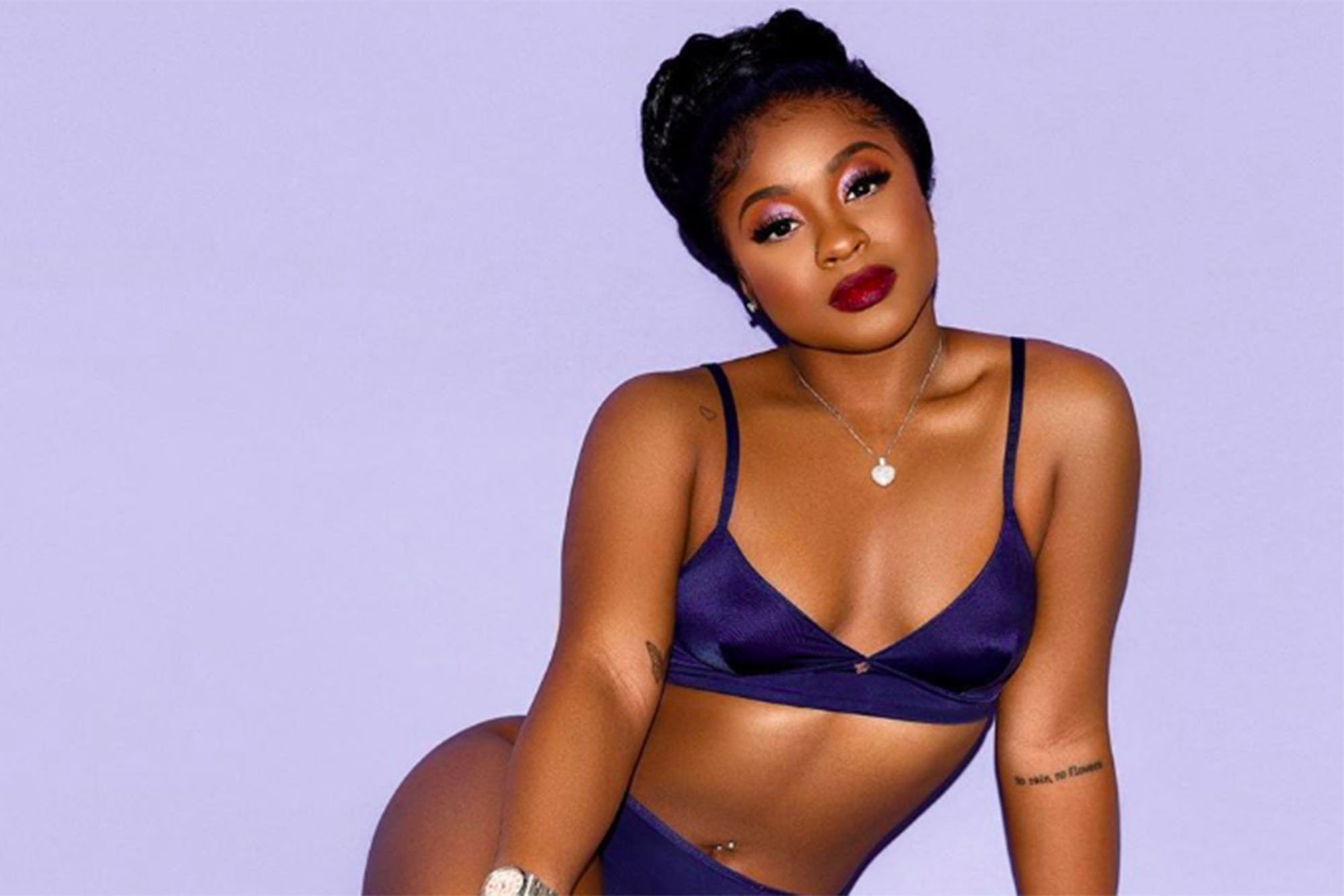 Reginae Carter Is Showing Off Her New Boob Job And Deyjah Harris Is Crazy With Excitement