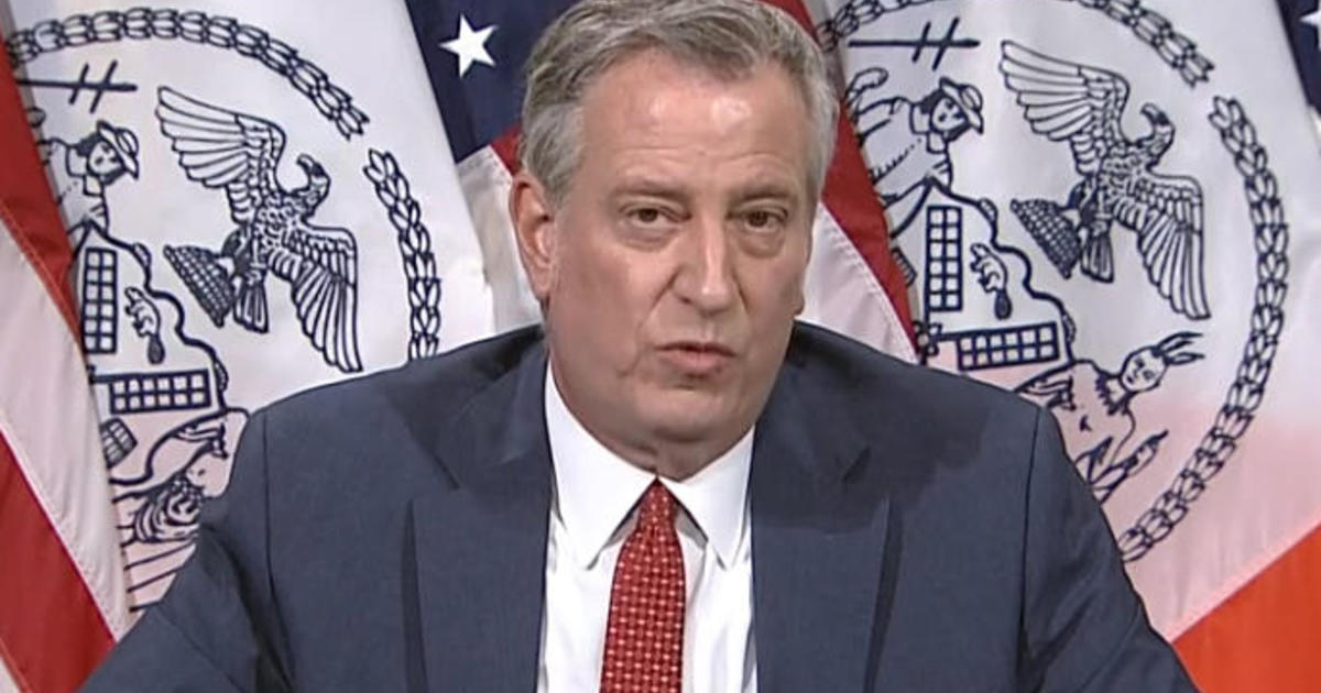 Watch Live: NYC mayor speaks as COVID facility set to open