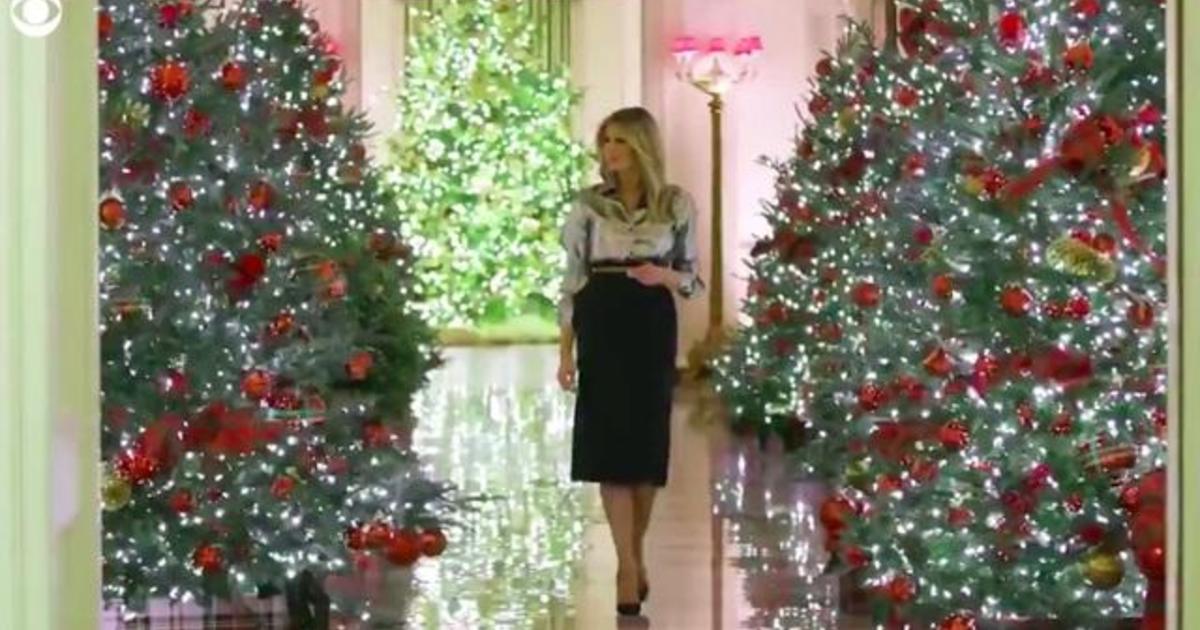 Melania Trump unveils 2020 White House Christmas decorations