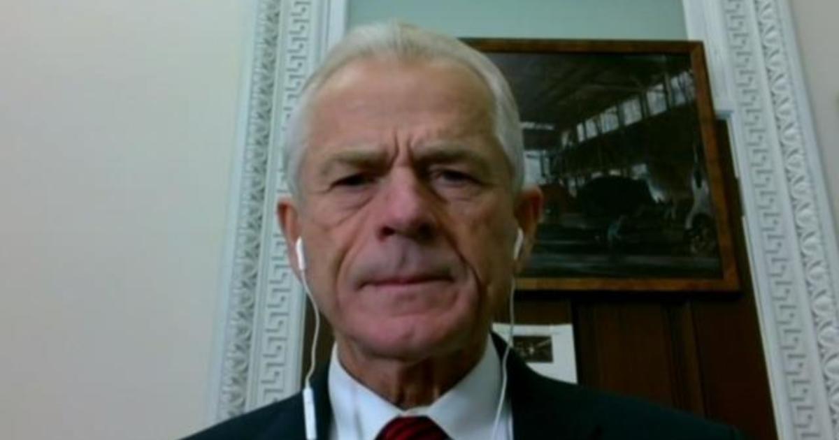 White House trade adviser Peter Navarro on economic recovery