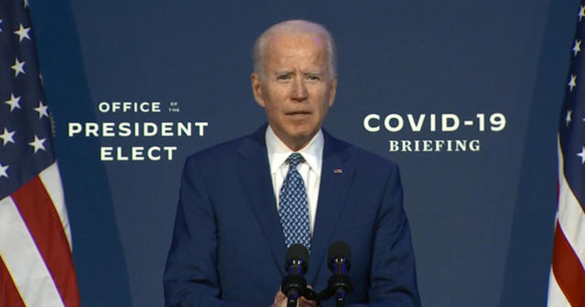 Biden on working together to fight COVID-19