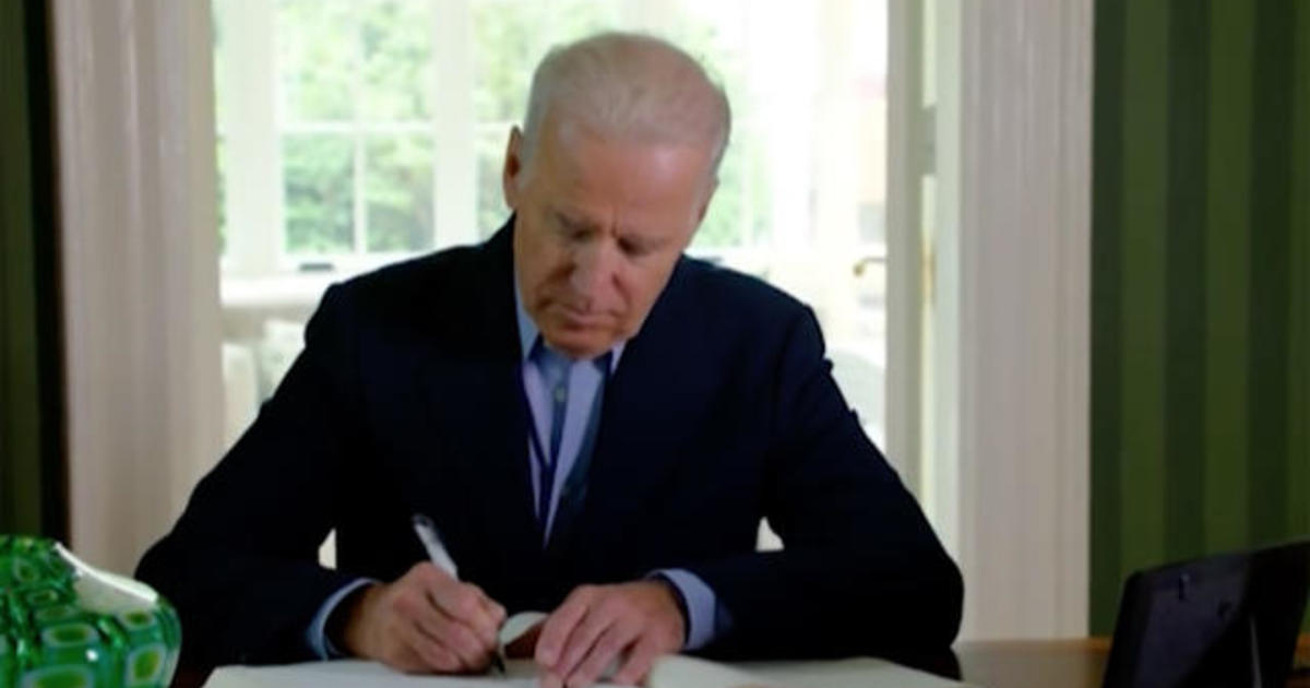 From the archives: Joe Biden’s Note to Self