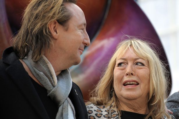 Julian Lennon, (L), son of John Lennon, and Lennon's former wife Cynthia in 2010