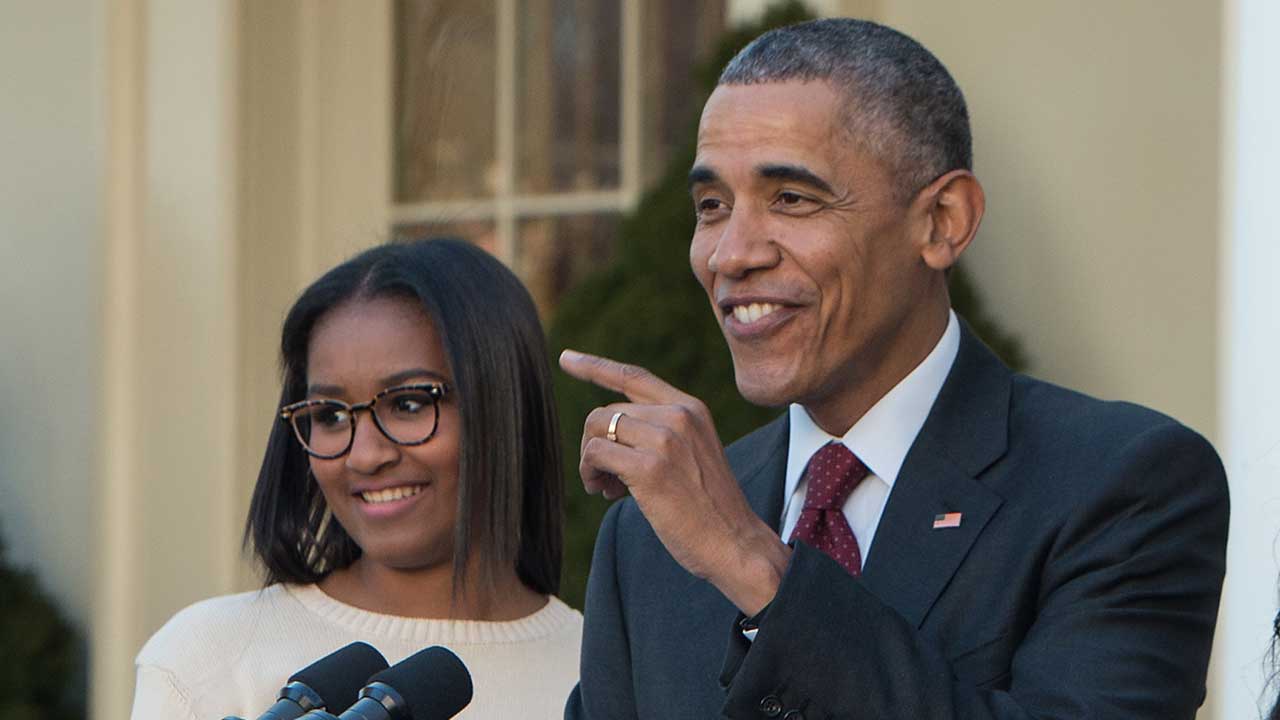 Barack Obama Jokes That His Younger Daughter Sasha Scares Him – She’s A ‘Mini Michelle!’