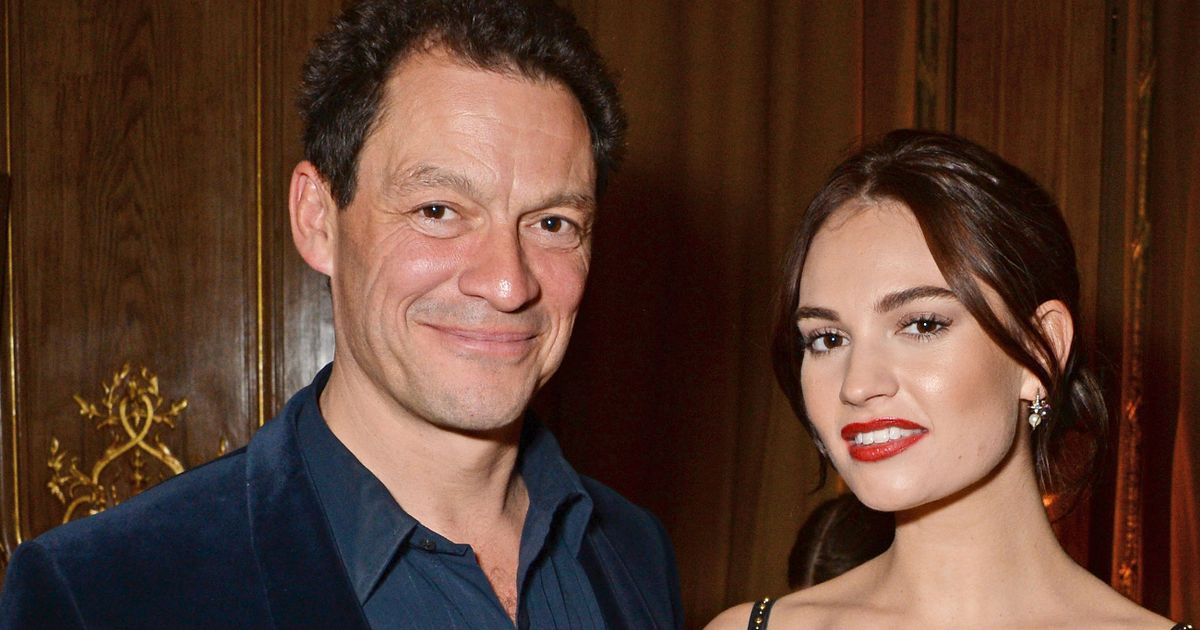 Dominic West ‘admits to having feelings for Lily James which could end marriage’