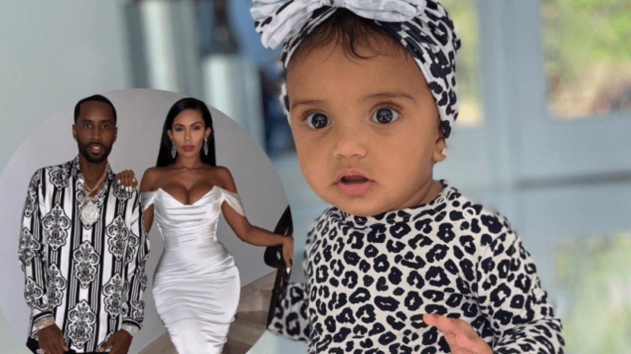 Safaree Shares A Behind-The-Scenes Photo Of His New Music Video Featuring His And Erica Mena’s Daughter, Safire Majesty – See The Gorgeous Baby Girl