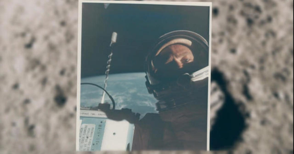 First selfie from space goes up for auction