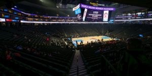 Golden 1 Center, empty arena