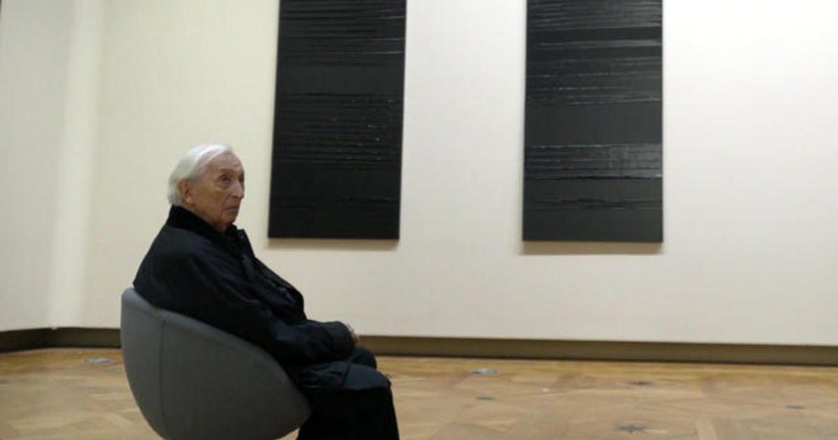 Artist Pierre Soulages, “The Master of Black”