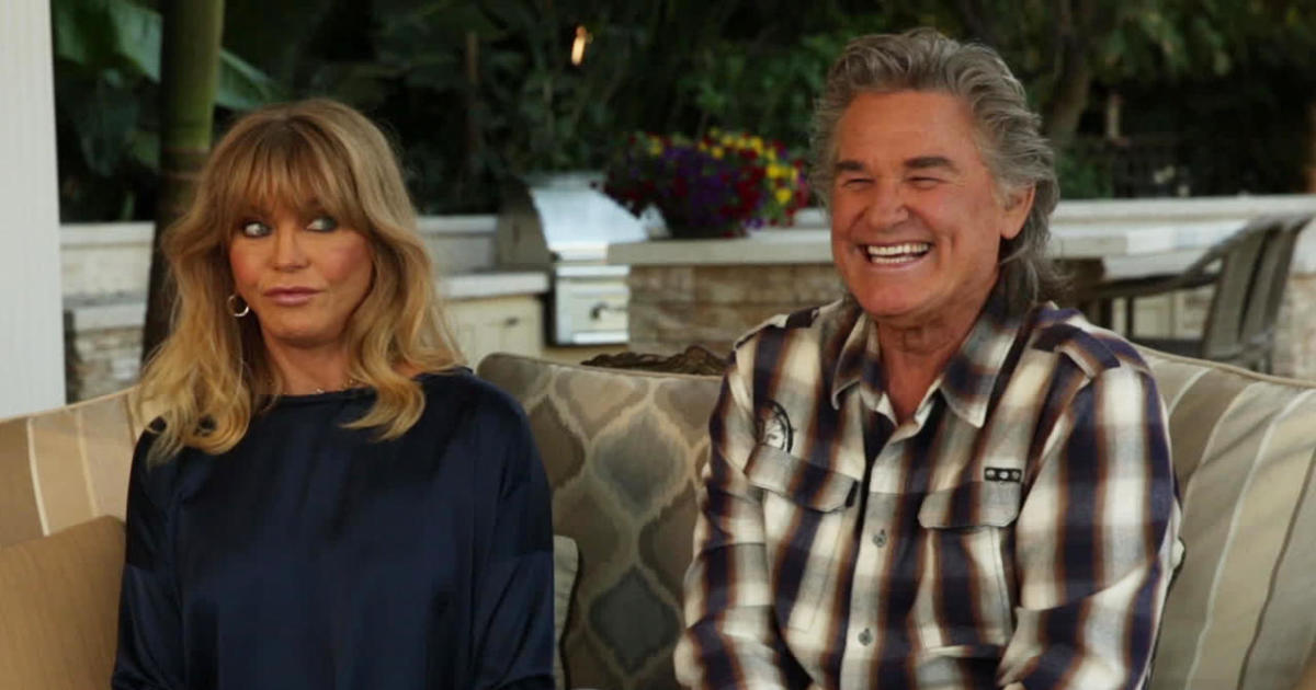 Goldie Hawn and Kurt Russell on sharing love – and the screen – together