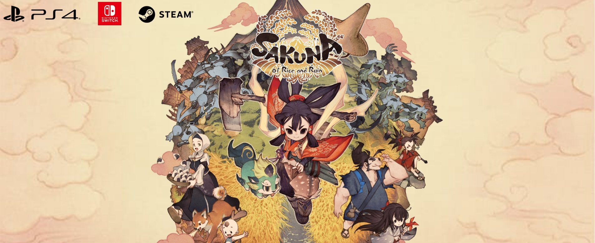 Sakuna: Of Rice And Ruin Celebrates Over 500,000 Units Sold Worldwide