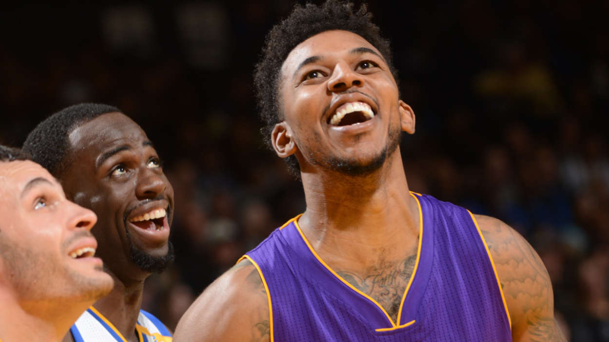 Nick Young Makes Light Of Notorious D’Angelo Russell Beef After He Exposed Iggy Azalea Cheating Scandal