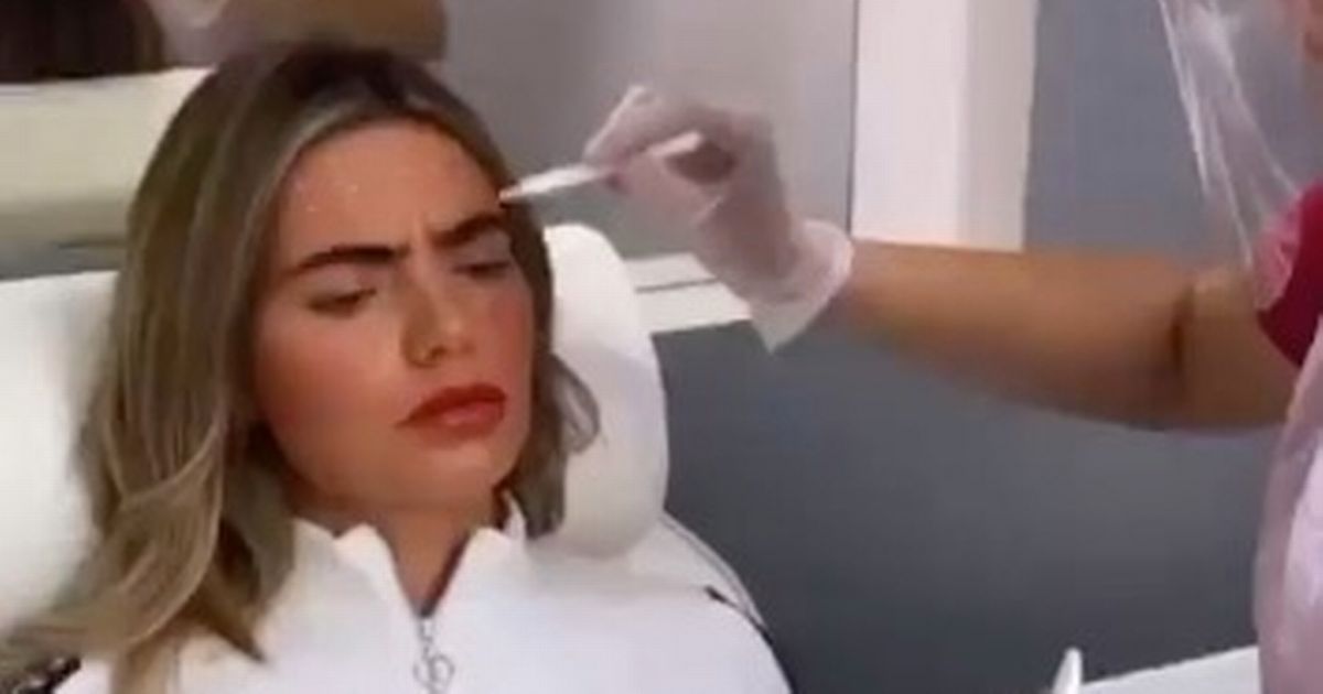 Megan Barton-Hanson, 26, tops up on Botox to stop wrinkles before lockdown