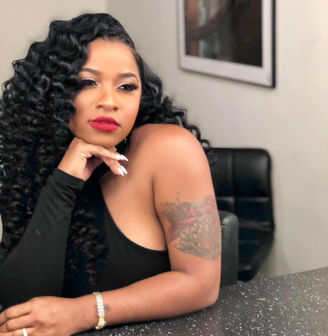 Toya Johnson’s Baby Girl Reign Rushing Is A Whole Mood In This Photo