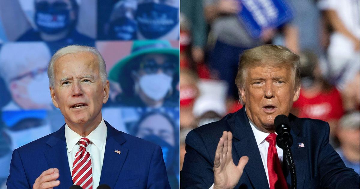 Battleground Tracker: Biden leads, Trump needs Election Day surge to win