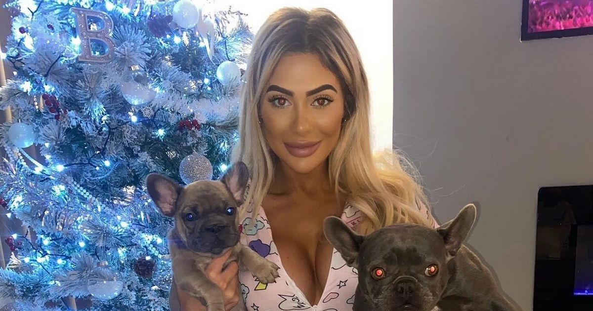 Chloe Ferry puts up Christmas decorations early to cheer herself up in lockdown