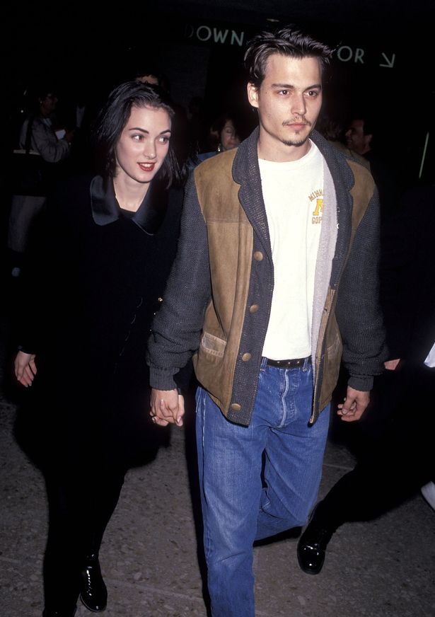 Johnny proposed to Winona after just five months of dating