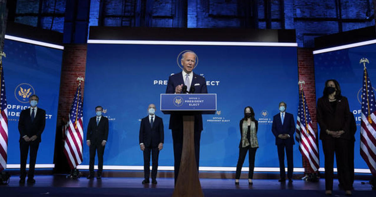 Joe Biden introduces his foreign policy and national security team